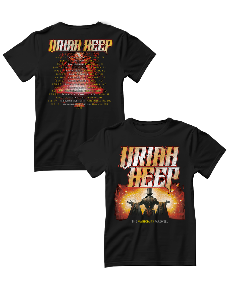 The Magician’s Farewell ’26 Tour T-Shirt Black